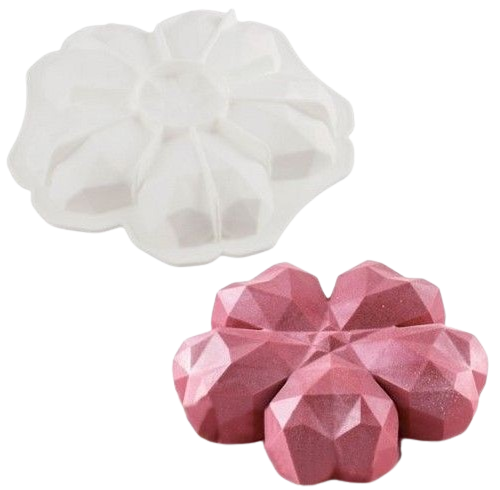Silicone Mold “Flower of Hearts”